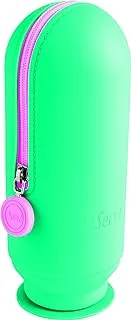 SERVE Hoop Silicone Vacuum Pencil CASE, Mint Green