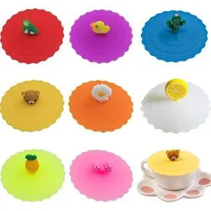 Silicon Cup Cover - 4 Pcs