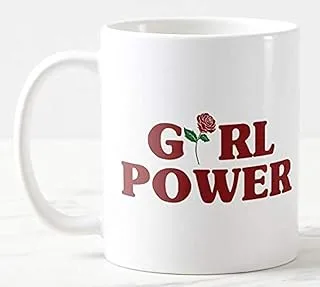 كوب سيراميك بتصميم Power Rose من السيراميك