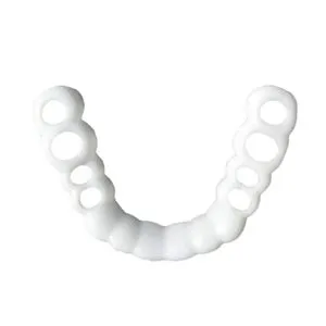 Soft Silicone  Upper Lower  Teeth Cover False Teeth