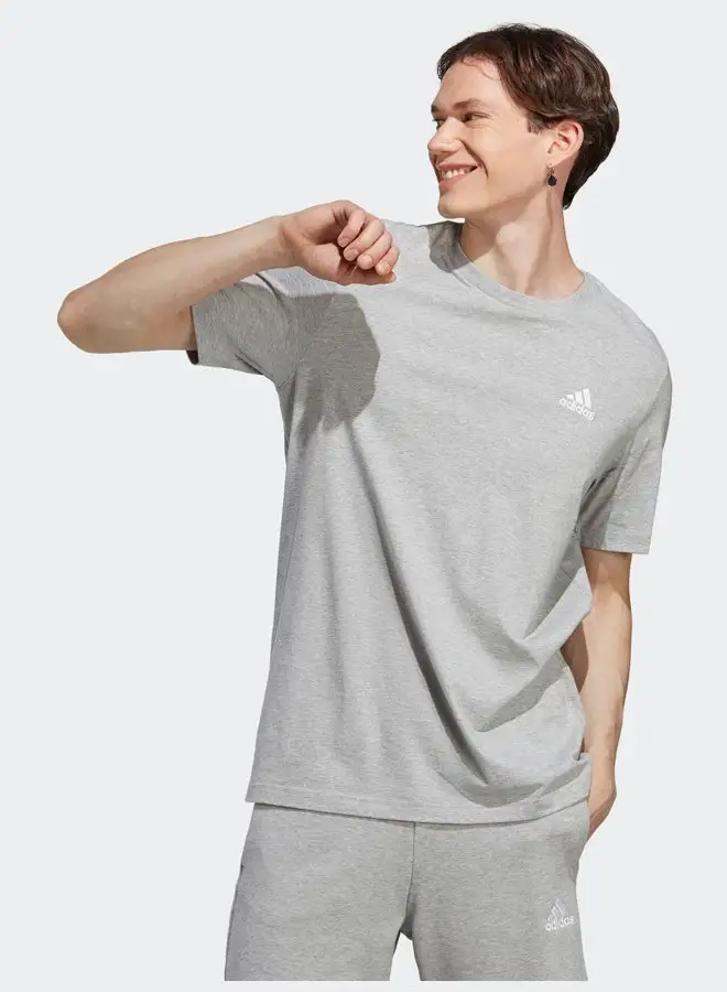 Adidas Essentials Single Jersey Embroidered Small Logo T-Shirt