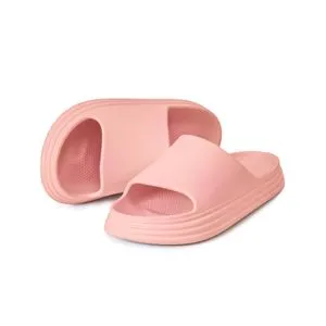 Waves Slide Slipper For Kids - Cashmere