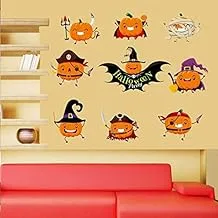 Halloween pumpkin wall sticker