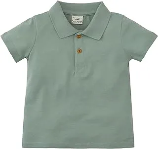 DeFacto Baby Boys Regular Fit Polo Neck Knitted Short Sleeve Polo T-Shirt B7007A5 SHIRT