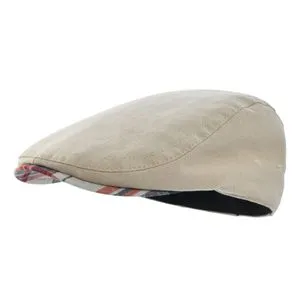 Fashion Mens Flat Cap Soft Vintage Linen Hats Casual Retro Newsboy Hat Beret For Male Driving Ivy Hats