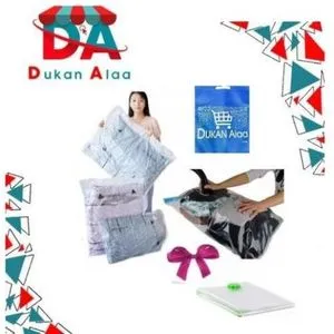 Vacuum Seal Storage Bag - 130*80 Cm / 1pcs +gift  Bag Dukan Alaa