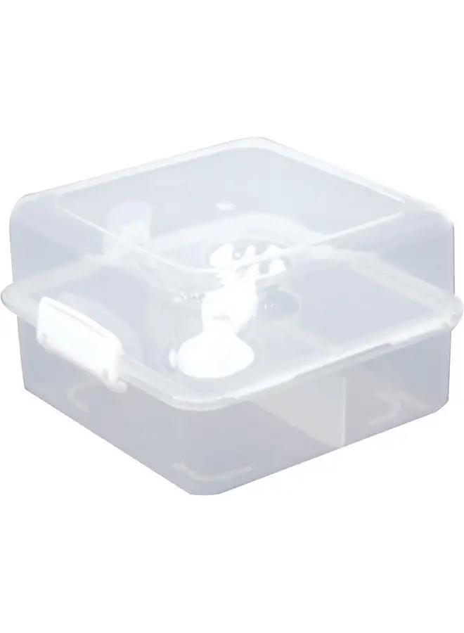 El Watania Healthy Cube Lunch Box With Spoon And Fork