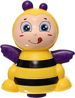 Plastic Moving Happy Bee toy With music And light For Children -Multi Color