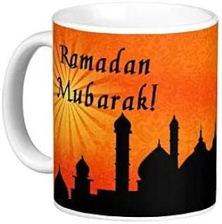 كوب رمضان مبارك مطبوع (MUG0168)