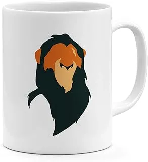 Loud Universe The Lion King Mufasa Minimal Ceramic Novelty Coffee Mug - 11oz