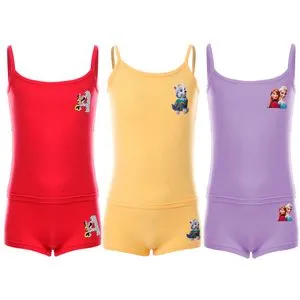 Mesery Bundle Of (3)- Sleeveless Top & Short - For Girls