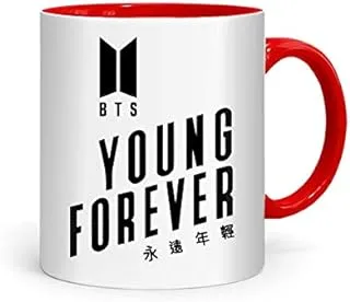 FMstyles Young forever (BTS) Red Inner Mug - FMS307