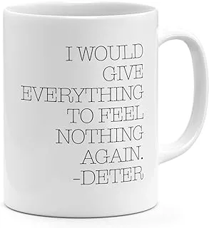 Dexter Quote 11oz Coffee Mug Dexter TV Show 11oz Ceramic Novelty Mug