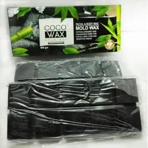 Coco FACIAL & BODY WAX - Activated Charcoal - 400gm