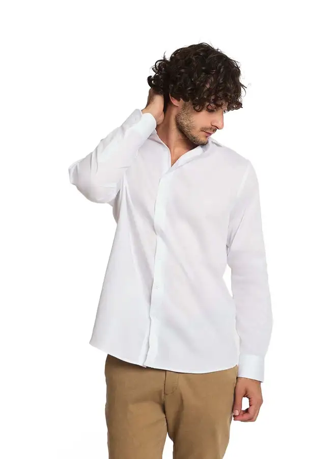 DALYDRESS Fancy Regular Fit Long Sleeve Cotton Shirt