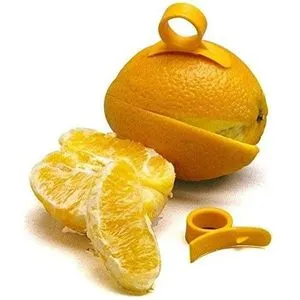 Orange Peeler Tool, Citrus Fruit Slicer - 4 PCs