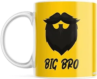 PUREZENTO Big Bro Special Designed Mug Big Brother/raksha bandhan/Birthday Ceramic Coffee Mug