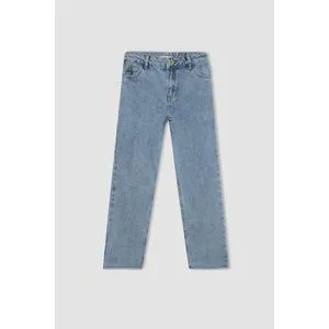 Defacto Girl Straight Fit Denim Trousers