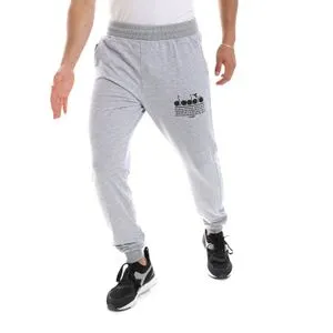 Diadora Men Cotton SweatPants  - LightGrey