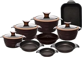 Neoklein Round 13 Pieces Cooking Pot Set, Royal - 6133