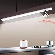 AIMENGTE Under-Unit Light Kitchen LED, LED Light Strip USB Connection Sensor Light Strip Kitchen, 5V Auto On/Off Cabinet Lighting Kitchen Wardrobe Lighting Cabinet Night Light (30 cm, White