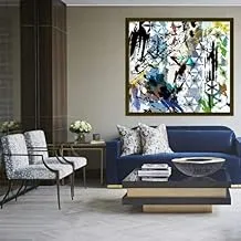 Bohemia Mural Printed On Canvas with Internal Wooden Frame, 60x60 cm, 2724825666354