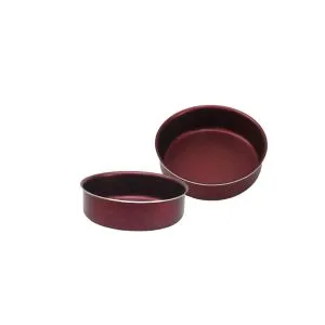 Al-ahram Granite Oven Tray Set, Burgundy, 2 Pic , Size 24 + 30