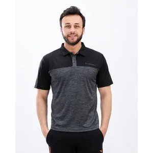 Diadora Men Polyester Polo Shirt - DrkGrey