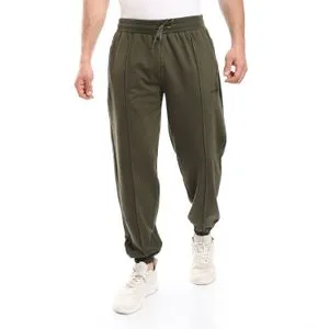 Air Walk Active Basic Elastic Waist Olive Sweatpants