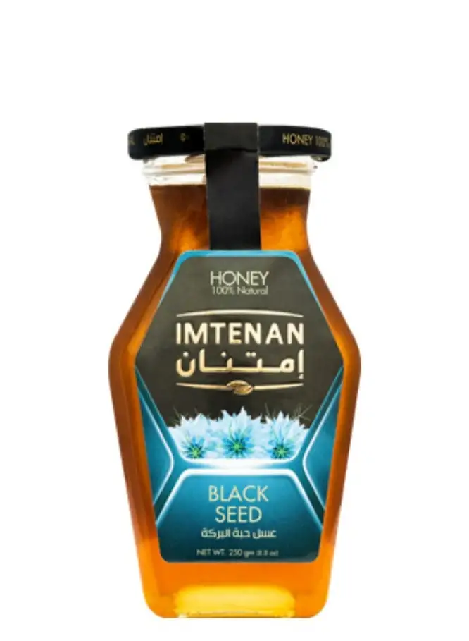 Imtenan Blackseed Honey Hexagonal 250grams