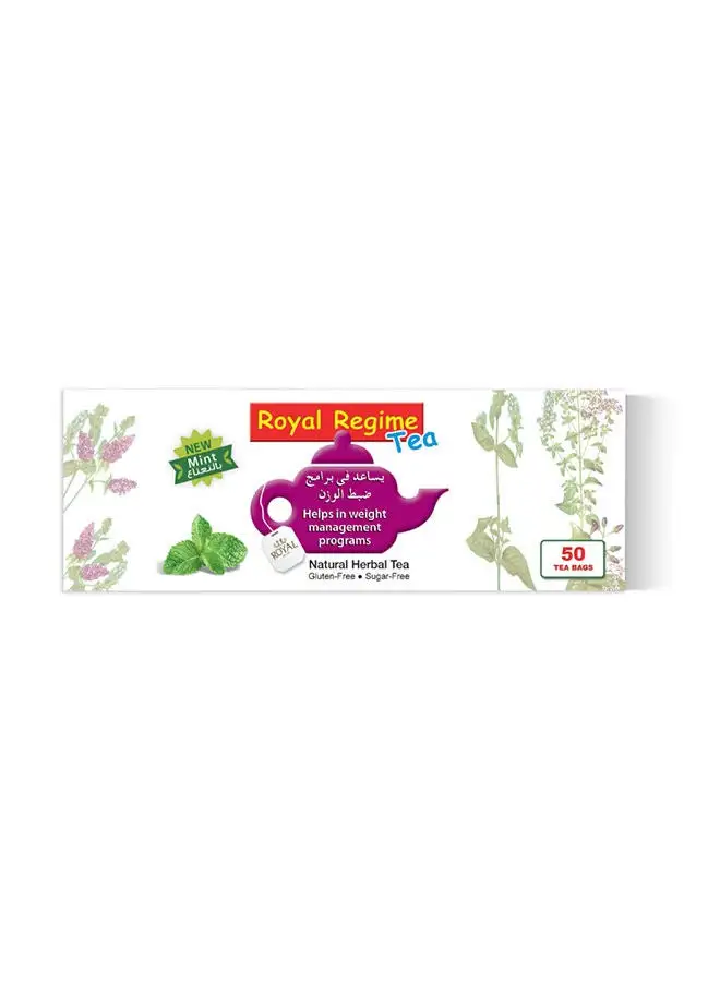 Royal Herbs Regime with Mint Pack of 50