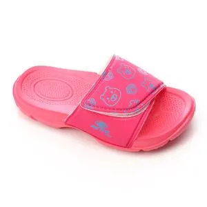 Activ Bears Girls Fuchsia Summer Sliders