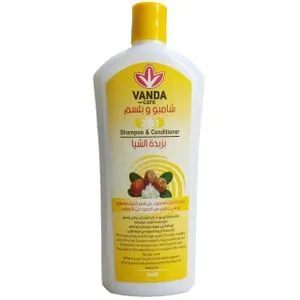 VANDA CARE Shampoo & Conditioner 2 In 1 With Shea Butter - 700 ML