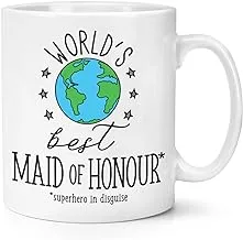 World's Best Maid of Honour 11oz Mug Cup Funny Joke Favourite