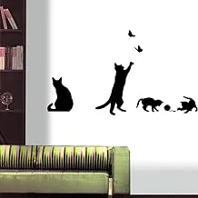 Cat Wall Stickers Home Stairs Sticker Decor Decorative Removable Wallpaper