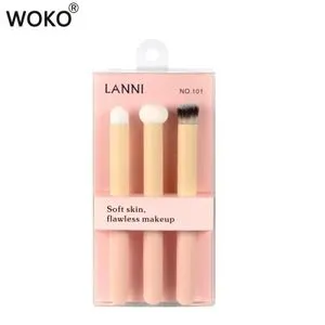 1/3Pcs Small Mantou Concealer Brush Sponge Head Soft Hair Makeup Brushes Powder Foundation Fine Concealer Natural Blending Brush