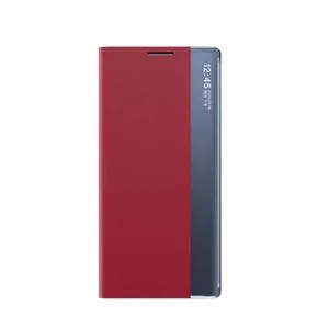 Side-window Case Cover For Samsung Galaxy A71-Red