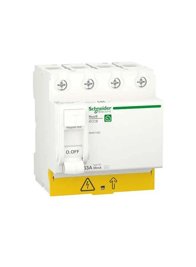 Schneider Electric Schneider Electric Resi9 Residual Current Circuit Breaker 4P, 63A