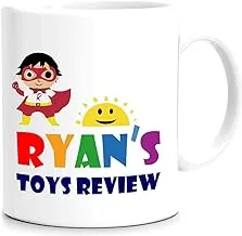 كوب مطبوع عليه مروحة FMstyles Ryan Toy Review