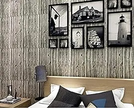 3D Waterproof Wood Grain Wall sticker