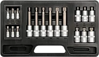 Yato BIT Socket Set, 18PCS: PH, Slotted, Spline, Hex