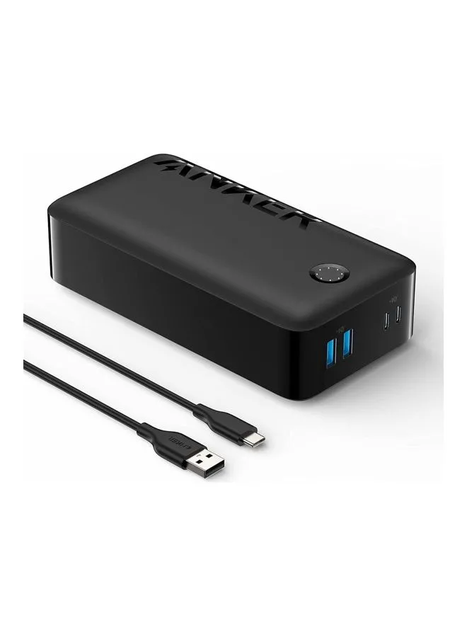 Anker Anker 30W 40,000mAh Battery Power Bank, 347 Portable Charger (PowerCore 40K), with USB-C High-Speed Charging, For iPhone 13 / Pro/Pro Max/mini, Samsung Galaxy, iPad, AirPods, and More Black