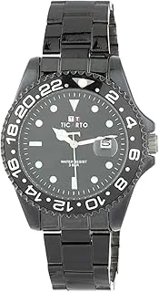 Others Ticarto Black Metal Men Watch