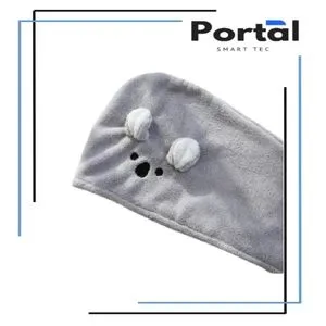 1pcs-Microfiber Hair Drying Towel, Soft On Hair (assorted)