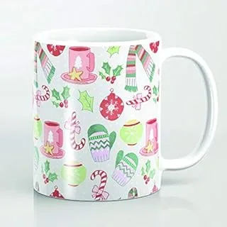 High Frozal Printed Porcelain Mug, 300ml