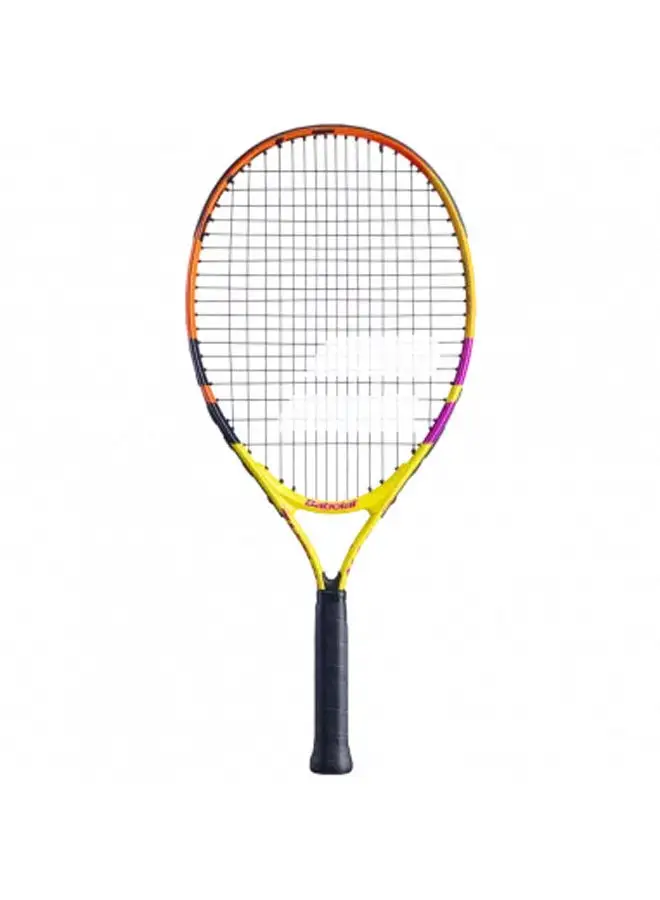 BabolaT Nadal Junior 23 - Kids Tennis Racket - Strung - Yellow, Orange, Violet