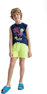 DeFacto Boys Regular Fit Z9302A6 Swimming Shorts