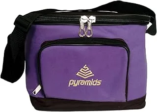 Pyramids Soft Cool Bag, 18-Liter Capacity, Purple