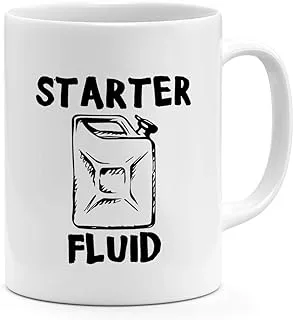 Loud Universe Starter Fluid Morning Coffee Tea 11oz Ceramic Mug