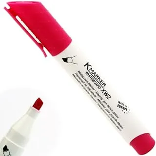 Kores K MARKER Whiteboard Marker Chisel Tip Pink